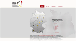 Desktop Screenshot of ifb-portal.de